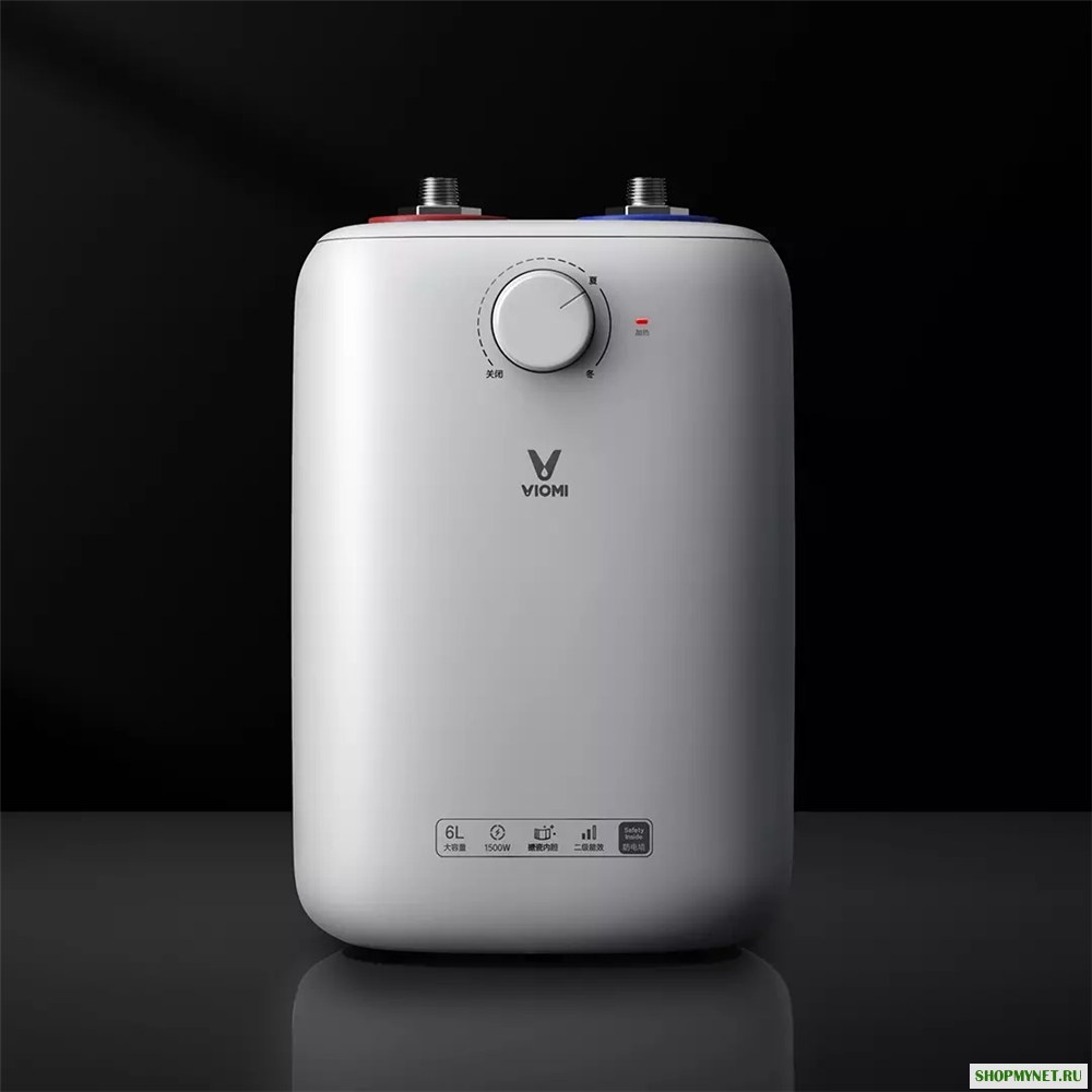 Yunmi 1500 Вт 6L Бак Электрическая Вода Нагреватель Регулируемая Температура От Системы Xiaomi Для Кухни Ванная комната Умный Дом